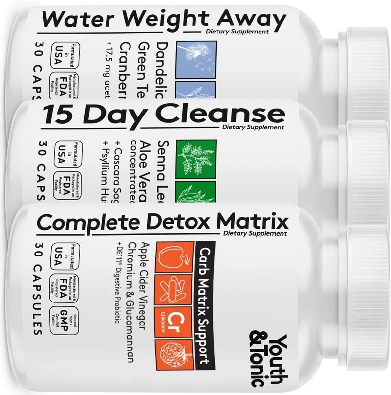 Detox Cleanse Weight Management Pills - Rank 5 in Best Water Retention Pills of 2025