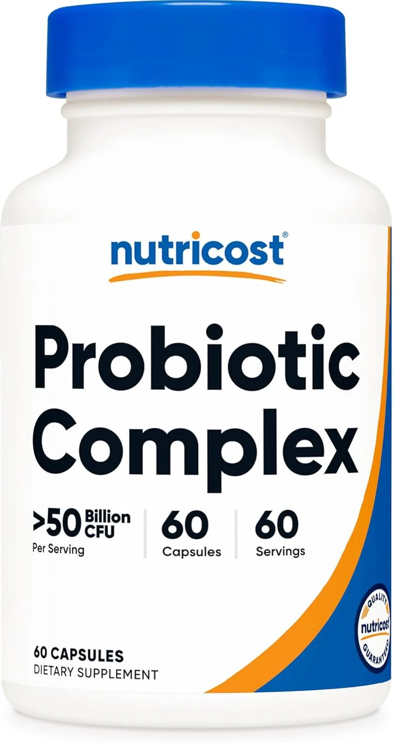 Nutricost Probiotic Complex 50 Billion CFU - Rank 7 in Best Probiotics For Men of 2025