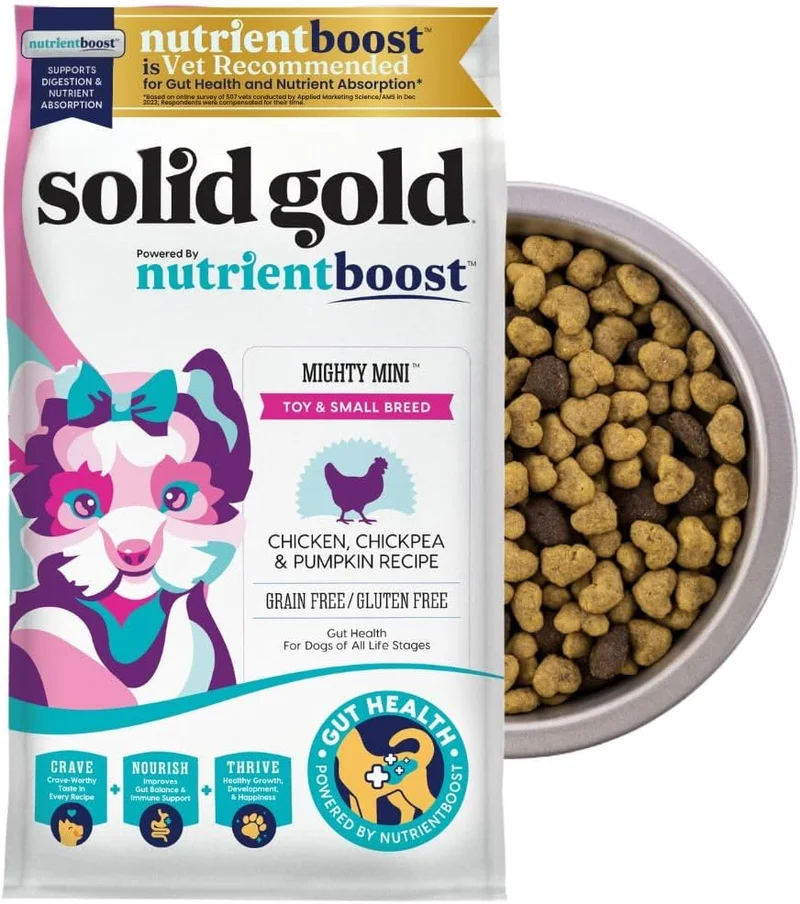 Solid Gold Mighty Mini Small Breed Chicken Dog Food - Rank 4 in Best Dog Food of 2025