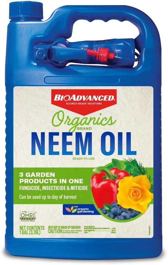 BioAdvanced Neem Oil Ready-to-Use 1 Gallon - Rank 8 in Best Neem Oil of 2025