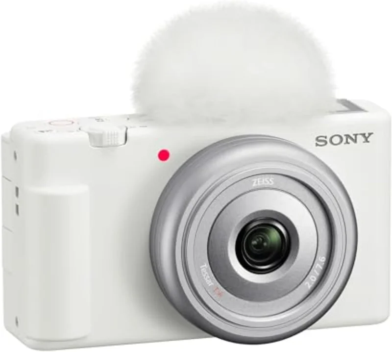 Sony ZV-1F Vlog Camera White - Rank 5 in Best Vlog Camera of 2025