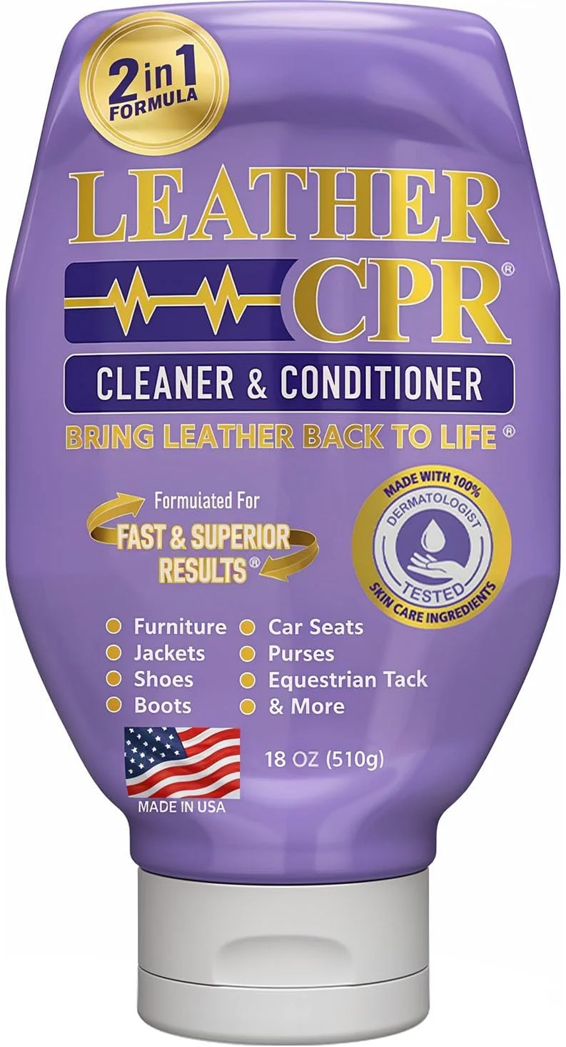 Leather CPR Cleaner & Conditioner 18oz - Rank 8 in Best Leather Furniture Cleaner of 2025