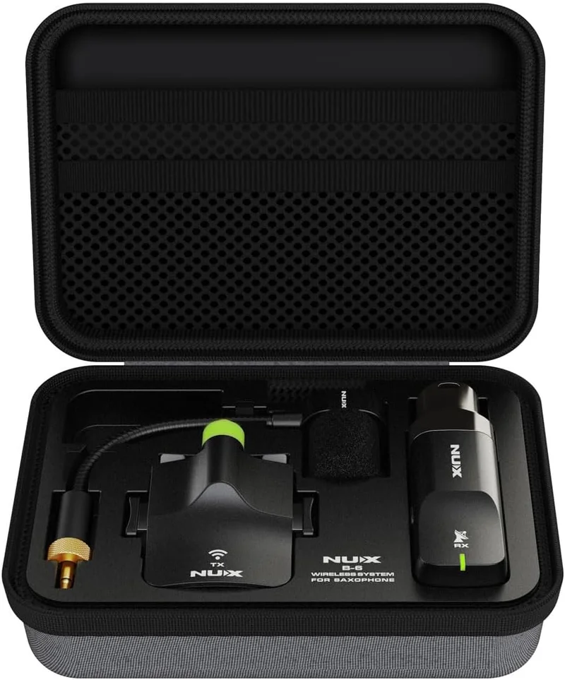 NUX B-6 Wireless Saxophone Microphone System - Rank 10 in Best Bass Saxophone of 2025