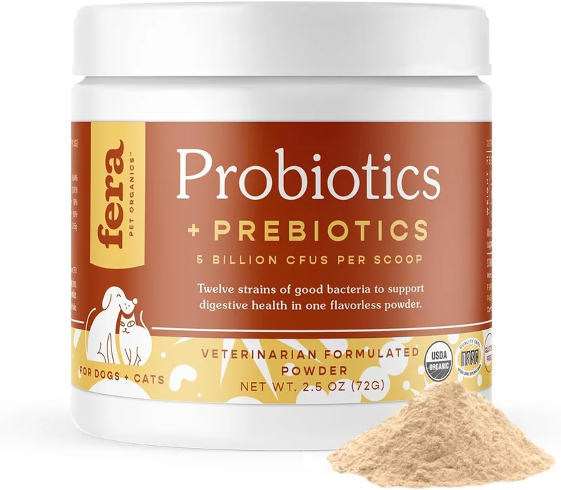 Fera Pet Organics Probiotics for Pets - Rank 9 in Best Probiotics For Dogs of 2025
