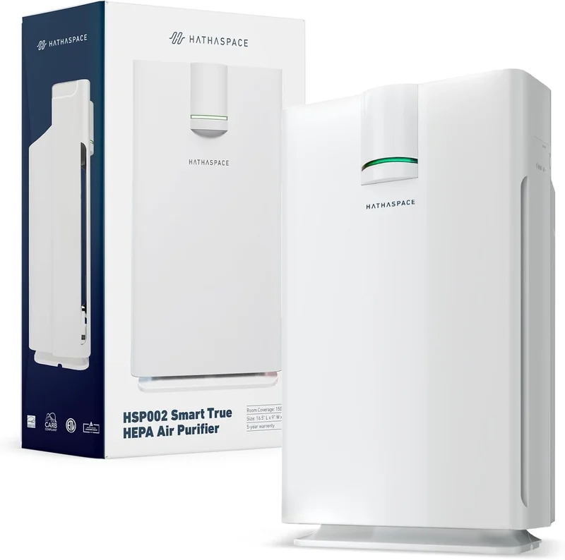 HATHASPACE HSP002 Smart True HEPA Air Purifier - Rank 5 in Best Nuwave Air Purifier of 2025