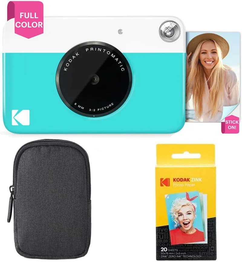 KODAK Printomatic Instant Camera Bundle Blue - Rank 9 in Best Kodak Printomatic of 2025
