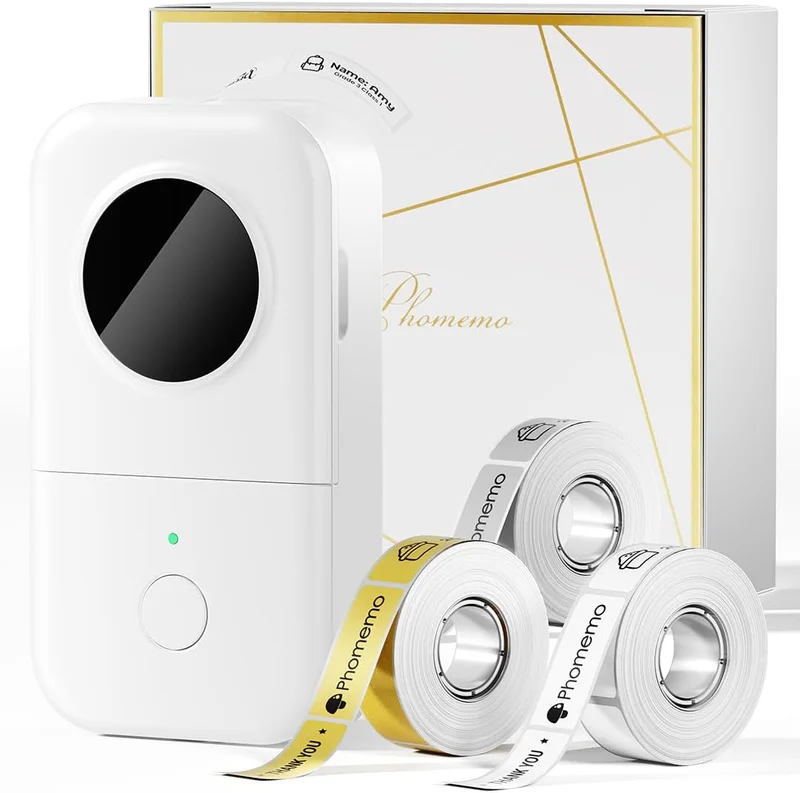 Phomemo D30 Bluetooth Label Maker - Rank 9 in Best Phone Picture Printer of 2025