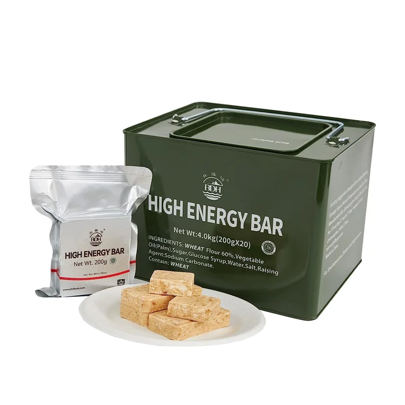 Emergency Food Rations Meal, 20 Pack with Tin Box - Rank 6 in Best Emergency Food Supply of 2025