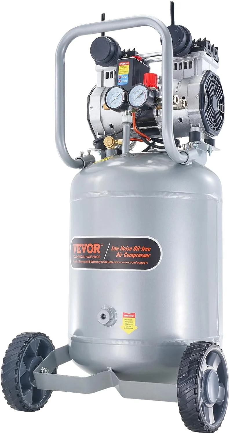 VEVOR Ultra Quiet 13 Gallon Air Compressor - Rank 7 in Best Quiet Air Compressor of 2025