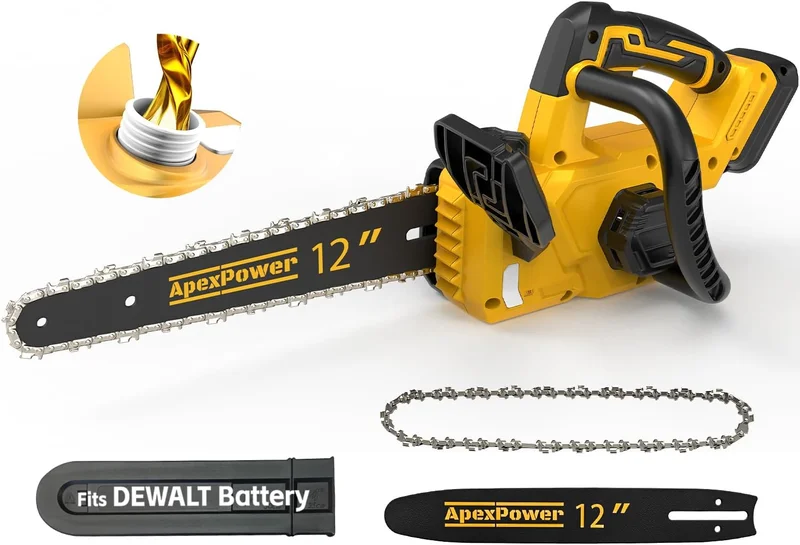 APEXPOWER 12" Brushless Cordless Chainsaw - Rank 8 in Chainsaws of 2025
