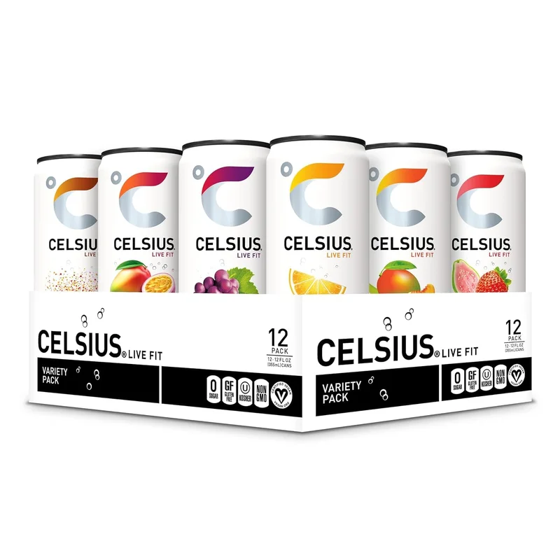 Celsius Energy Drink Variety Pack - Rank 8 in Best C4 Explosive Energy Drink of 2025