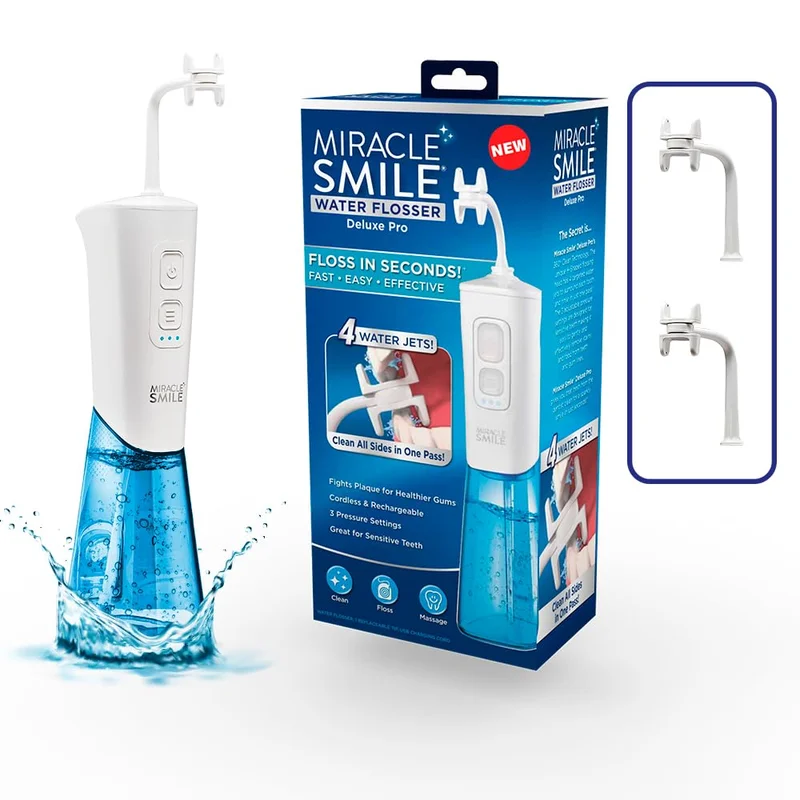 Ontel Miracle Smile Water Flosser White - Rank 9 in Best Water Flosser of 2025