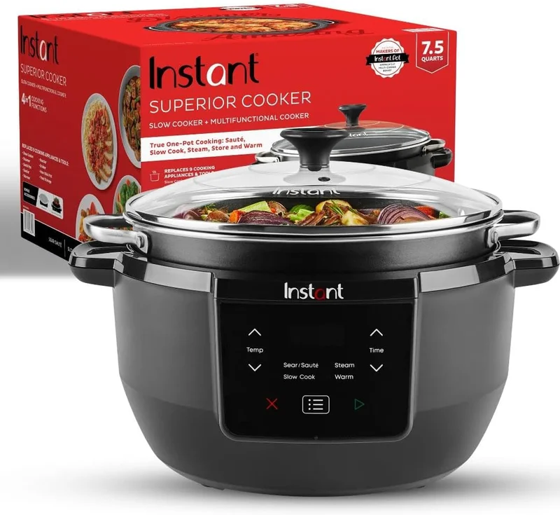 Instant Pot Superior Multicooker 7.5QT - Rank 10 in Best Instant Pot of 2025