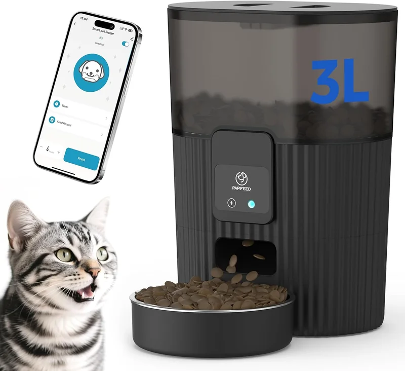 PAPIFEED WiFi Automatic Pet Feeder with Alexa Compatibility - Rank 10 in Best Automatic Dog Feeder of 2025
