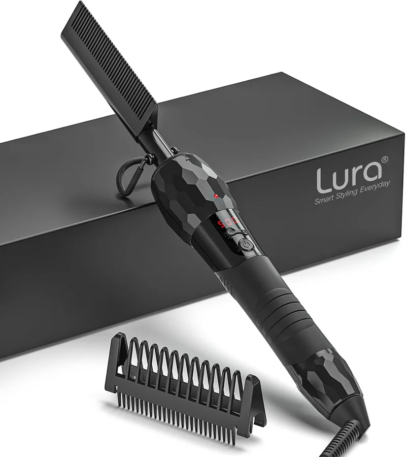 LURA Electric Hot Comb Straightener - Rank 7 in Best Hot Comb of 2025