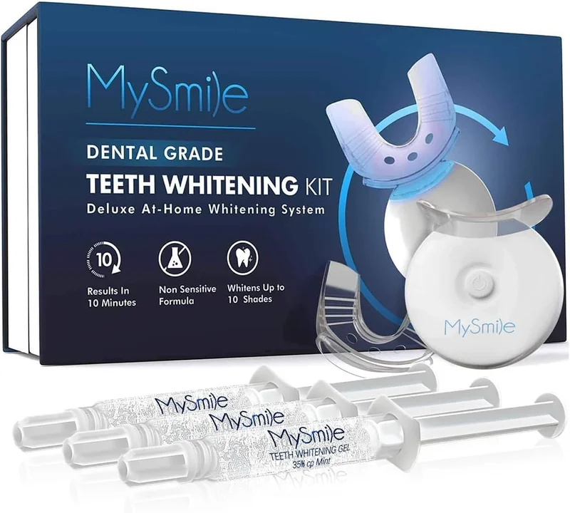 MySmile Teeth Whitening Kit with LED Light - Rank 8 in Best Teeth Whitening Over The Counter of 2025