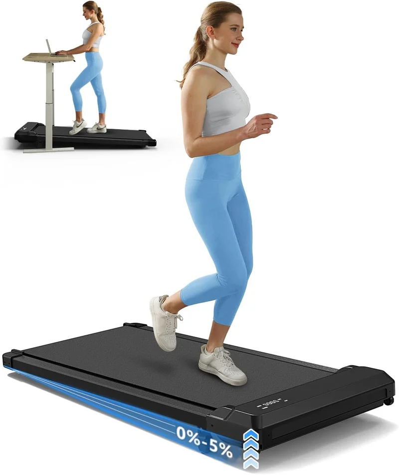 MANBAOUT Walking Pad Treadmill with Incline - Rank 8 in Best Under Desk Treadmills of 2025