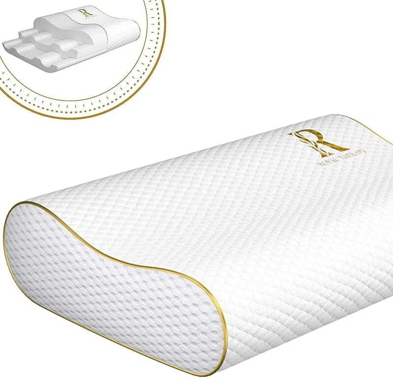 Royal Therapy Memory Foam Neck Pillow - Rank 5 in Best Pillows of 2025