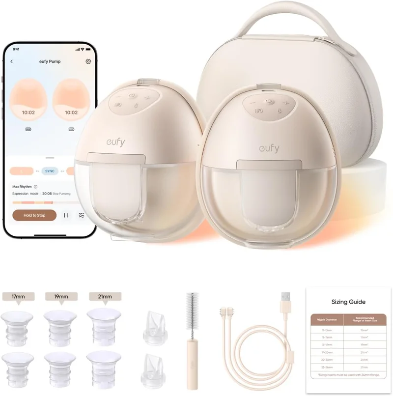 Eufy Security Wearable Breast Pump S1 Pro - Rank 1 in Best Wearable Breast Pump of 2025