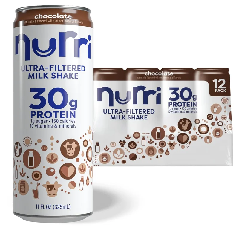 Nurri Chocolate Protein Milk Shake - Rank 4 in Best Protein Milk Shake of 2025