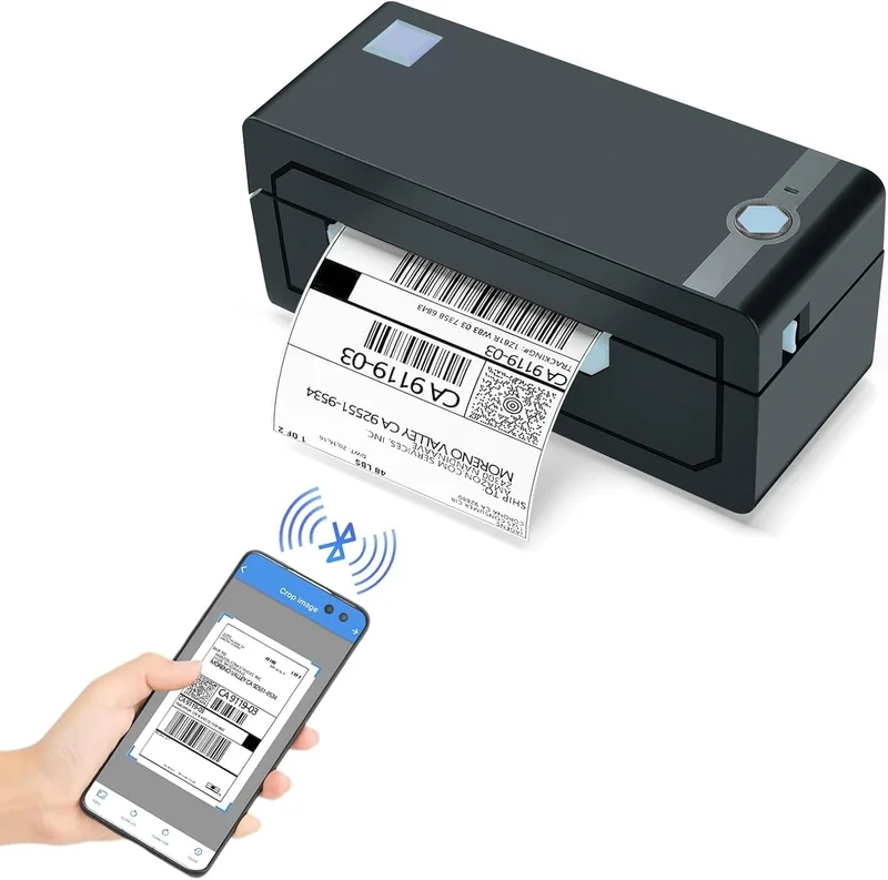 JADENS Bluetooth Thermal Shipping Label Printer - Rank 4 in Best Label Maker Machine of 2025