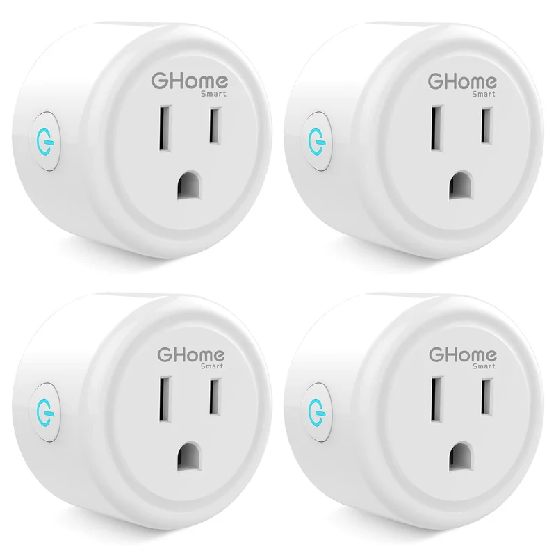 GHome Smart Mini Plug 4 Pack - Rank 9 in Best Smart Plug of 2025