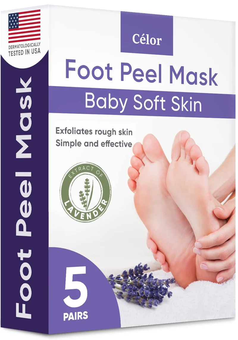 Foot Peel Mask with Aloe Vera Extract - Rank 4 in Best Foot Mask For Calluses of 2025