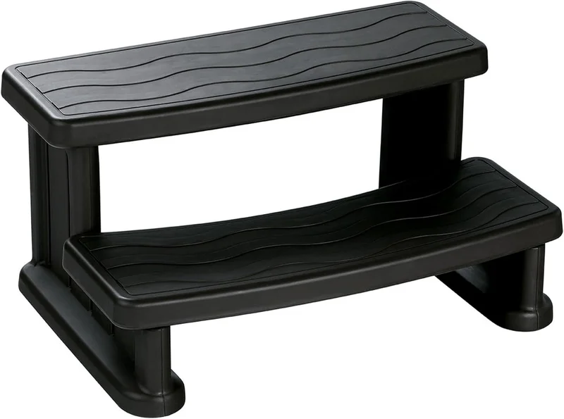 LifeSmart Spa Step Ladder, Black - Rank 4 in Best Lifesmart Hot Tub of 2025