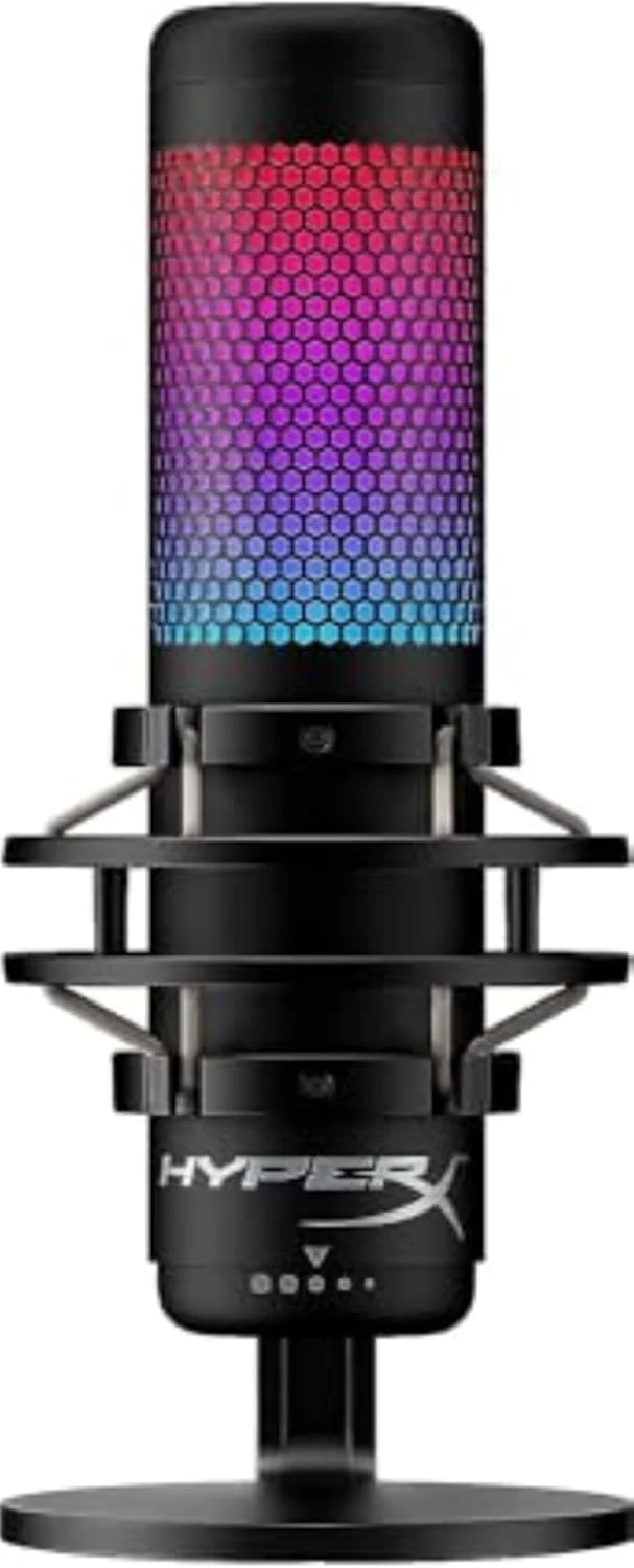 HyperX QuadCast S RGB USB Microphone - Rank 10 in Best Streaming Microphone of 2025