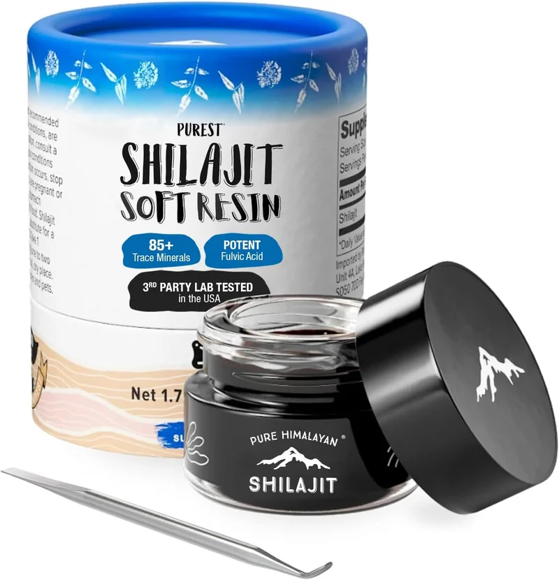 Pure Himalayan Shilajit Soft Resin Supplement - Rank 4 in Best Himalayan Shilajit of 2025