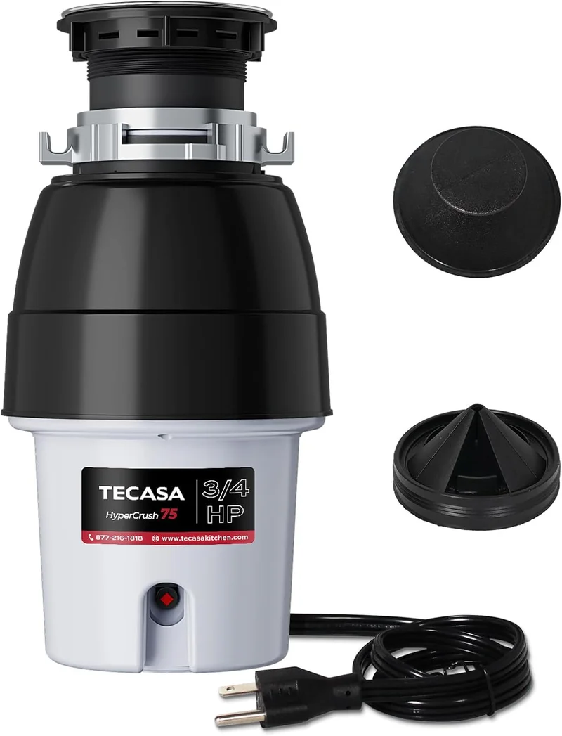 TECASA HyperCrush 75 Garbage Disposal - Rank 7 in Best Garbage Disposal of 2025