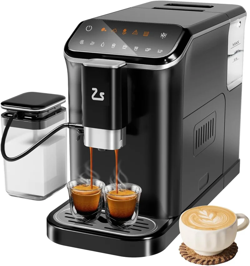 Zstar Automatic Espresso Machine with Grinder - Rank 7 in Best Automatic Espresso Machine of 2025