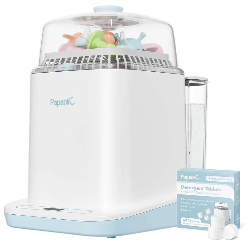 Papablic Baby Bottle Washer - Rank 6 in Best Bottle Sterilizer And Dryer of 2025