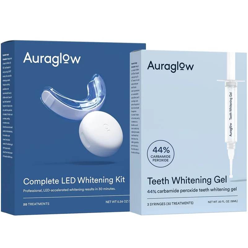 Auraglow Teeth Whitening Kit and Gel Refill - Rank 6 in Best Snow Teeth Whitening of 2025
