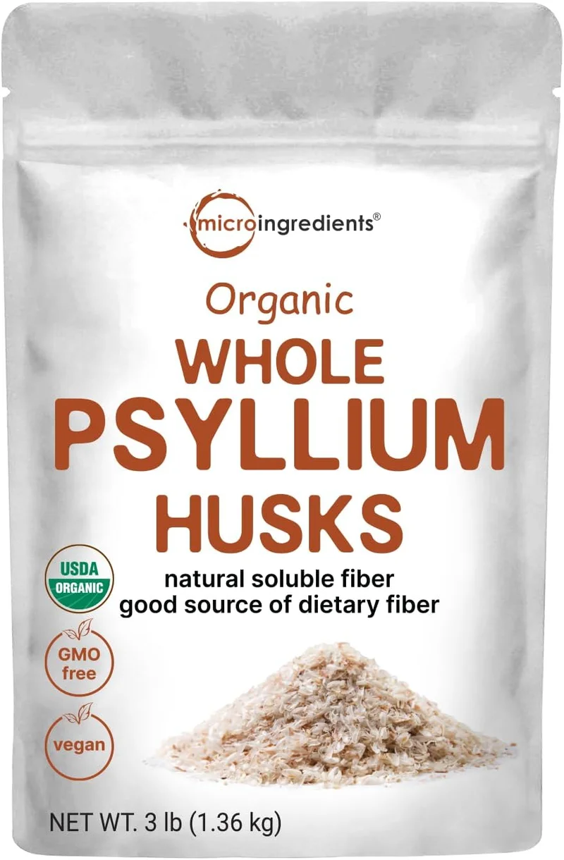 Micro Ingredients Organic Whole Psyllium Husks - Rank 8 in Best Psyllium Husks of 2025