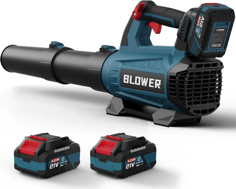 GROWORT Leaf Blower Cordless 630CFM/160MPH - Rank 2 in Best Leaf Blower of 2025