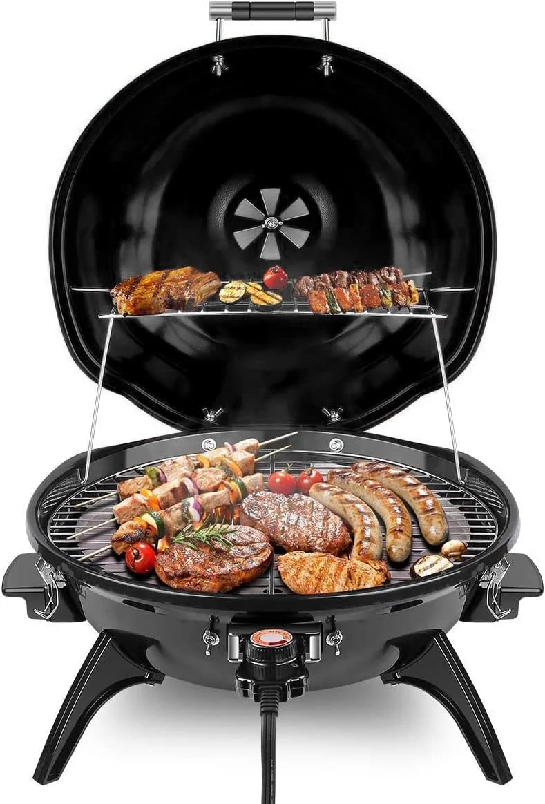 Techwood Electric Grill 1600W Indoor/Outdoor - Rank 4 in Best Indoor Grills of 2025