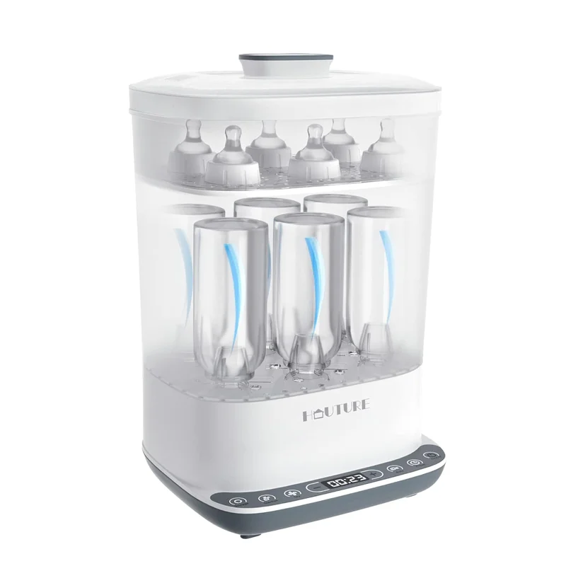 HAUTURE 6-in-1 Baby Bottle Sterilizer and Dryer - Rank 3 in Best Bottle Sterilizer And Dryer of 2025