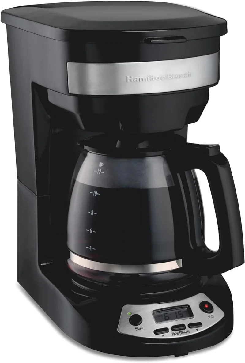 Hamilton Beach 12-Cup Programmable Coffee Maker - Rank 7 in Best Drip Coffee Makers of 2025