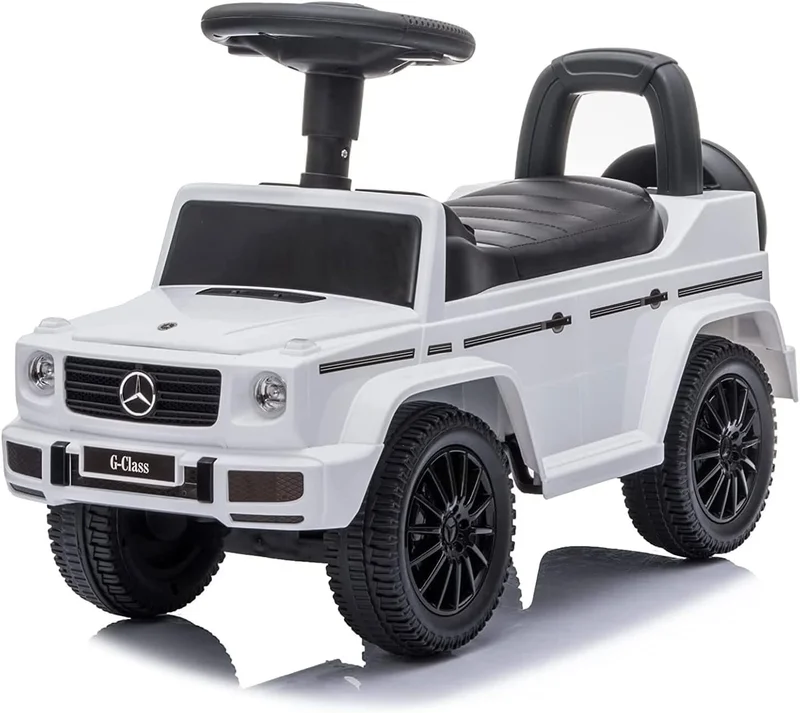 Mercedes G-Wagon Push Car, White, Large - Rank 9 in Best Cars For Kids of 2025