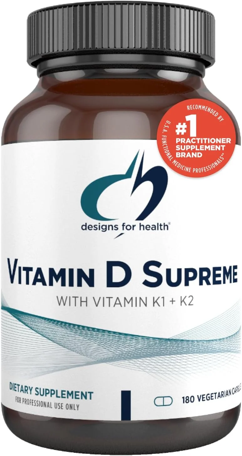 Designs for Health Vitamin D Supreme 5000 IU - Rank 5 in Best Vitamin D3 of 2025