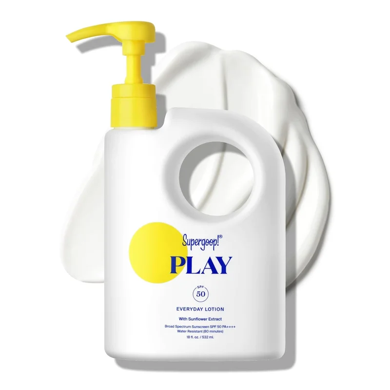 Supergoop! PLAY Everyday Lotion SPF 50 - Rank 5 in Best Korean Sunscreen of 2025