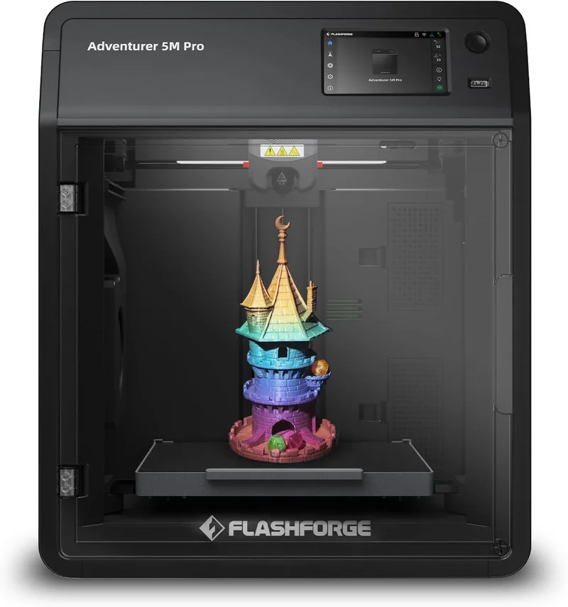FLASHFORGE Adventurer 5M Pro 3D Printer - Rank 2 in Best Resin 3d Printer of 2025