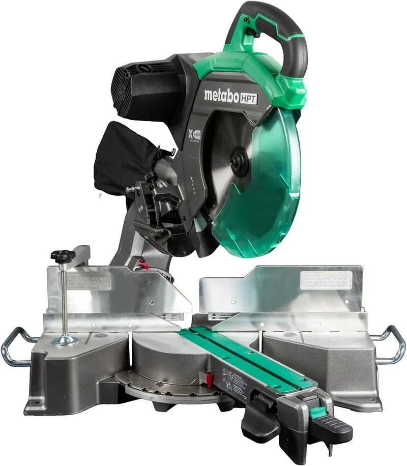 Metabo HPT 12-Inch Sliding Dual Bevel Miter Saw C12RSH3 - Rank 8 in Best Miter Saw of 2025