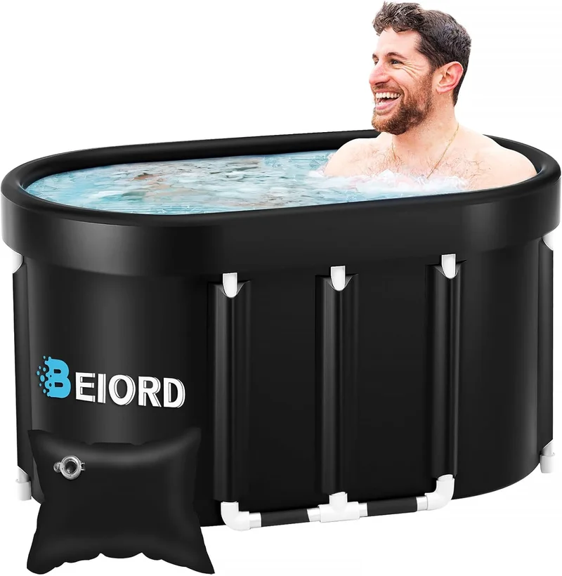 Oval Ice Bath Tub for Athletes - Rank 8 in Best Icebath of 2025