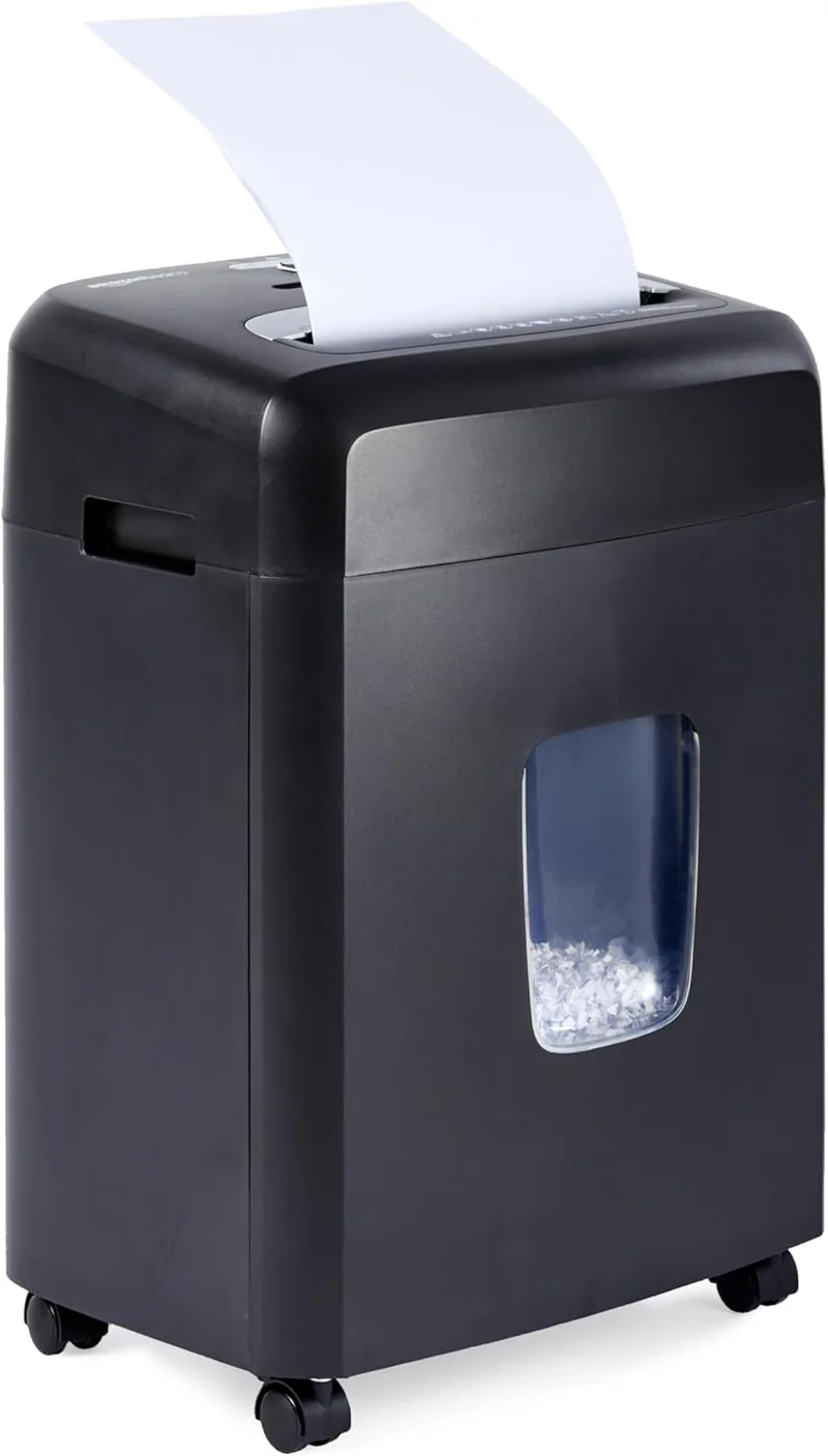 Amazon Basics 12 Sheet Micro Cut Shredder - Rank 5 in Best Paper Shredder of 2025