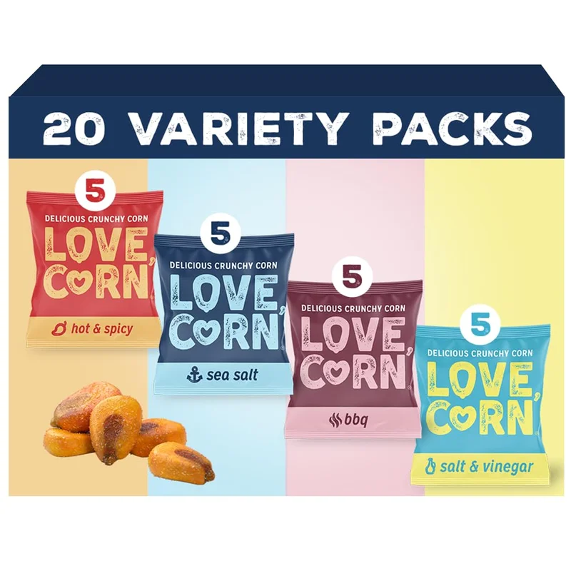 Love Corn Fab Four Crunchy Corn Snacks - Rank 4 in Best Shameless Snacks of 2025