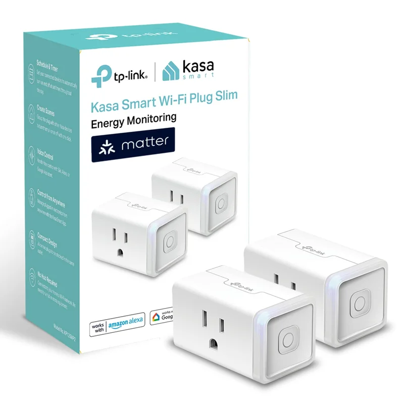 Kasa Smart Plug KP125M 2-Pack - Rank 10 in Best Smart Plug of 2025
