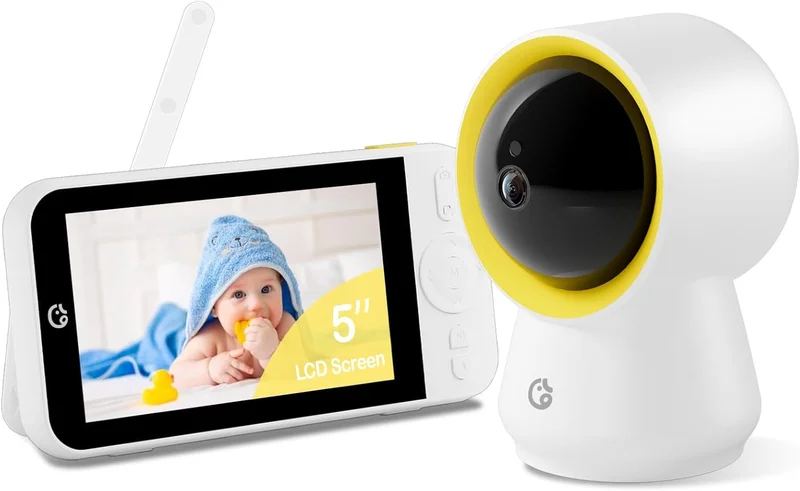 Ellie Baby Pro Monitor with Camera and Audio - Rank 9 in Best Baby Monitor No Wifi of 2025