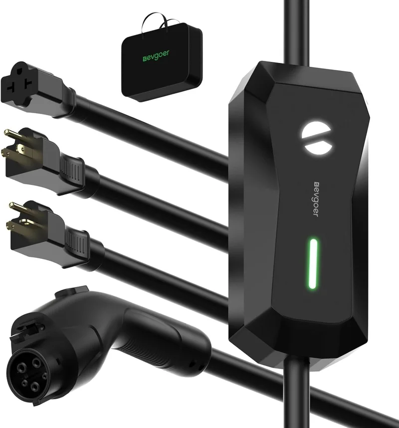 EG evgoer Level 1/2 Portable EV Charger - Rank 8 in Best J1772 Charger of 2025